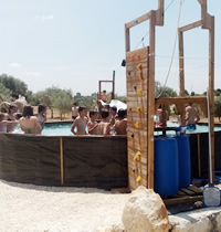 Baptismo de mergulho no Parque Aventura de Santarem